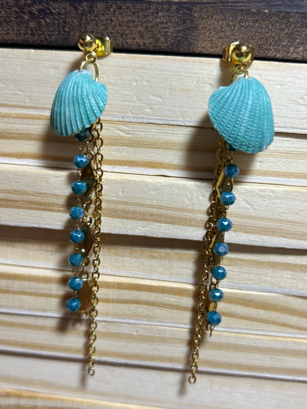 3/$25 Shell Drop Earrings - Picture 5 of 6